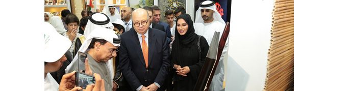 خلال افتتاح جناح الدولة كضيف شرف بعمان للكتاب مندوب ملك الاردن يشيد بجناح الإمارات ويؤكد انه يجسد التطور والازدهار والنهضة الثقافية التي تشهدها الدولة