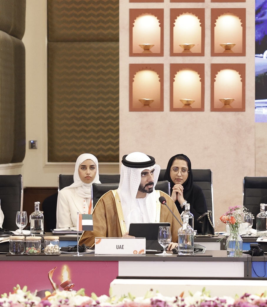 خلال مشاركة وزير الثقافة والشباب في الاجتماع الوزاري لمجموعة العشرين في الهند  الإمارات تؤكد التزامها بمكافحة تغيّر المناخ من خلال تعزيز الثقافة ودورها الحيوي