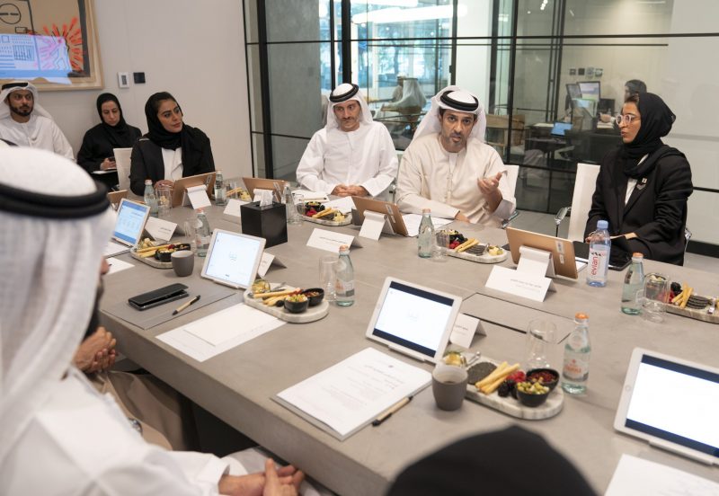 To achieve the objectives of the year of preparation for  the next 50 years,  Cultural & Creative Industries Council and Arts Council  discuss the consolidation of efforts to promote the  creative sector in the UAE